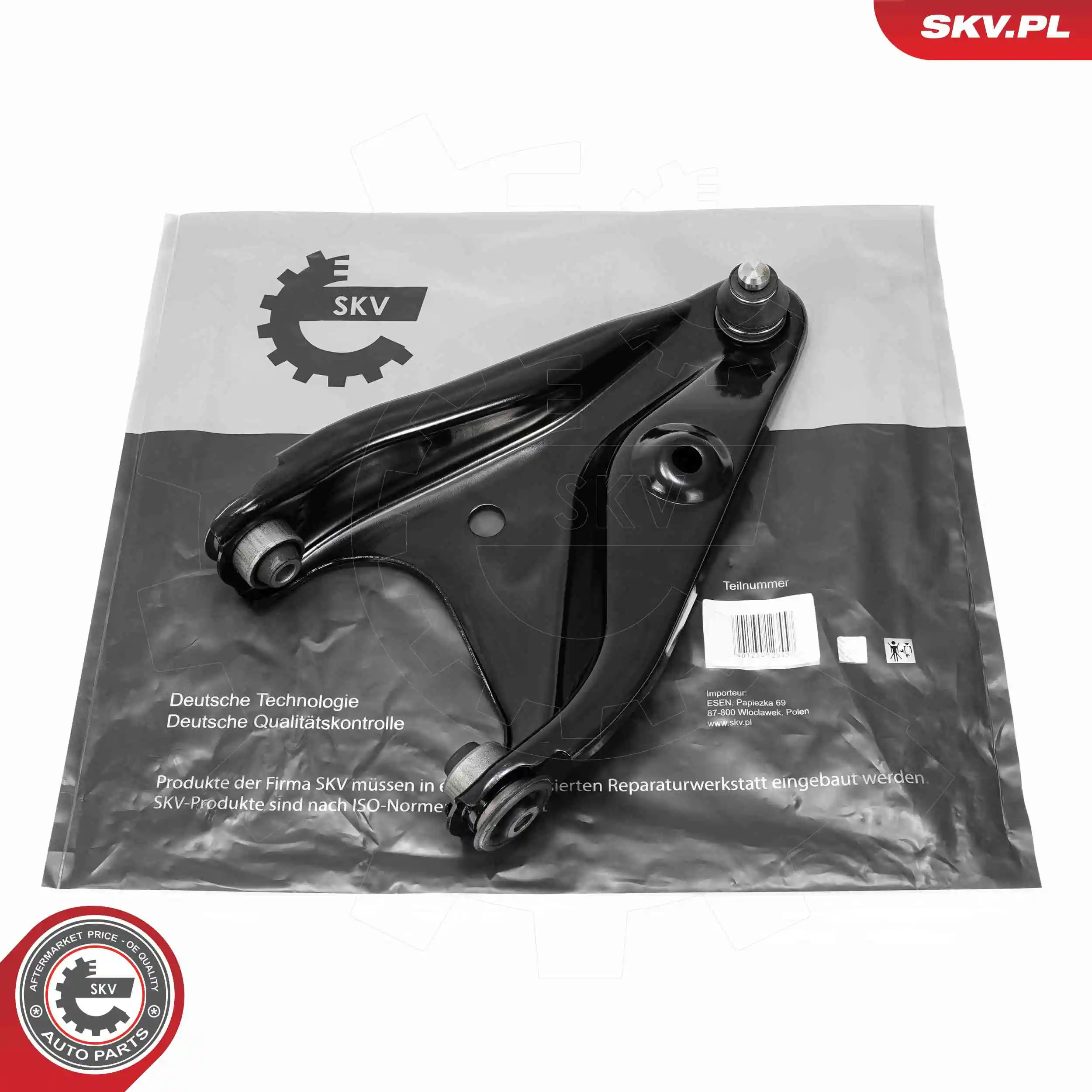 Control/Trailing Arm, wheel suspension